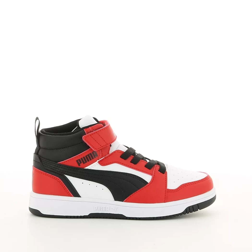 Image (2) de la chaussures Puma - Baskets Rouge en Cuir synthétique