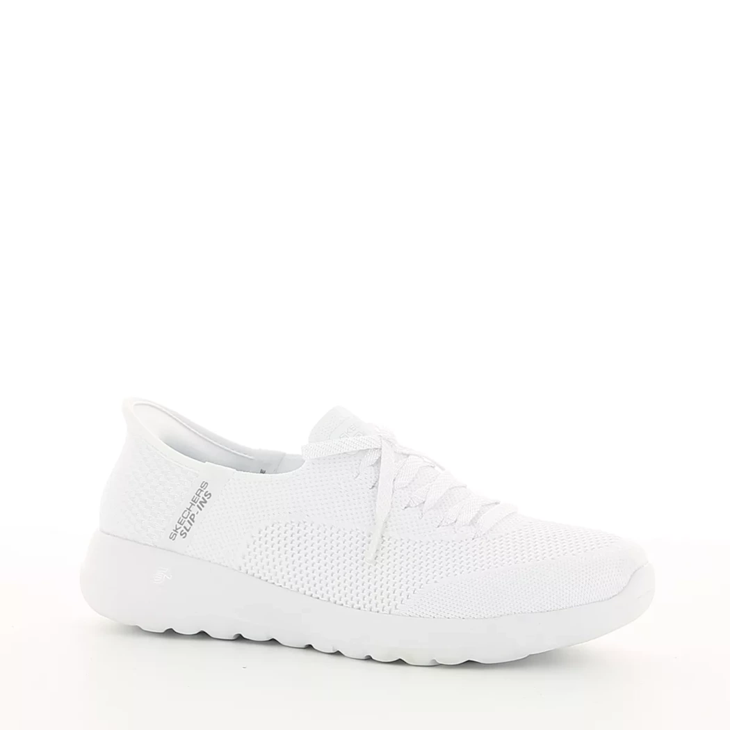 Image (1) de la chaussures Skechers - Baskets Blanc en Textile