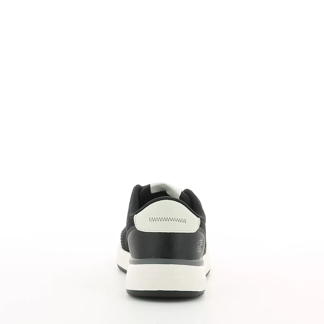 Image (3) de la chaussures Skechers - Baskets Noir en Textile