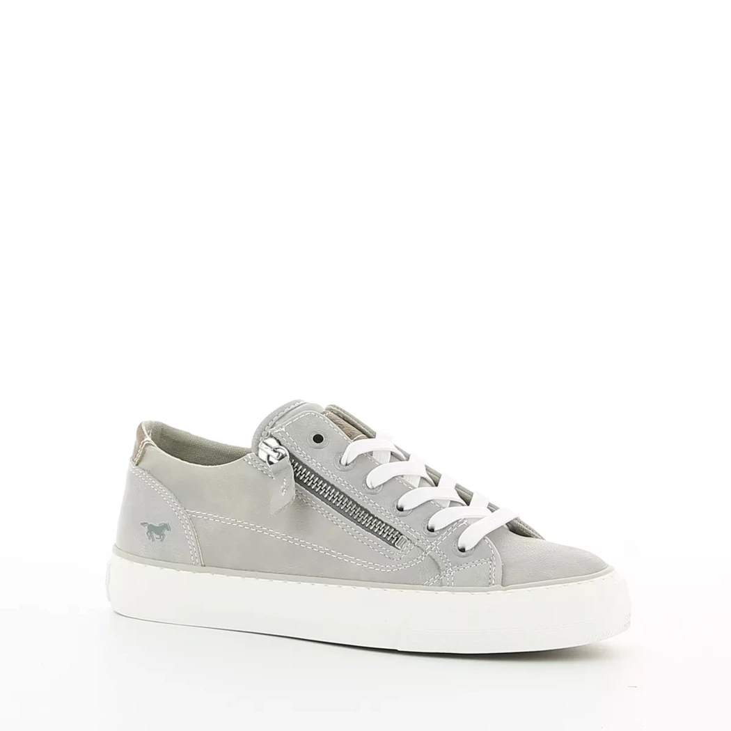 Image (1) de la chaussures Mustang - Baskets Taupe en Cuir synthétique