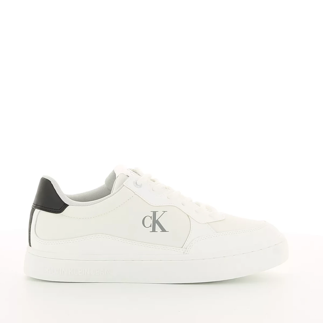 Image (2) de la chaussures Calvin Klein - Baskets Blanc en Multi-Matières