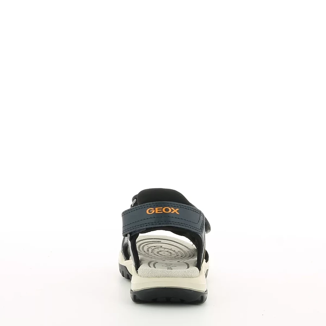 Image (3) de la chaussures Geox - Sandales et Nu-Pieds Bleu en Cuir synthétique