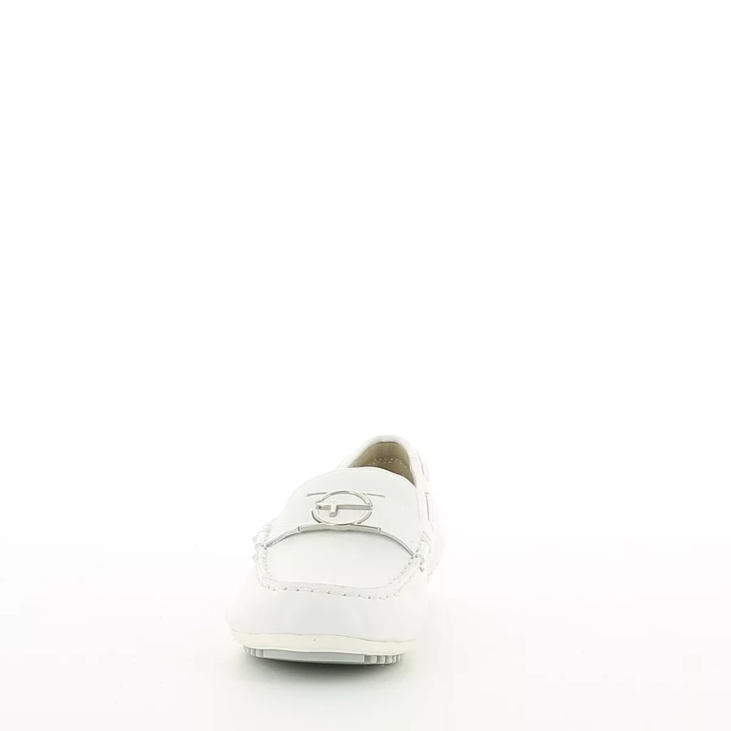 Image (5) de la chaussures Tamaris - Mocassins Blanc en Cuir