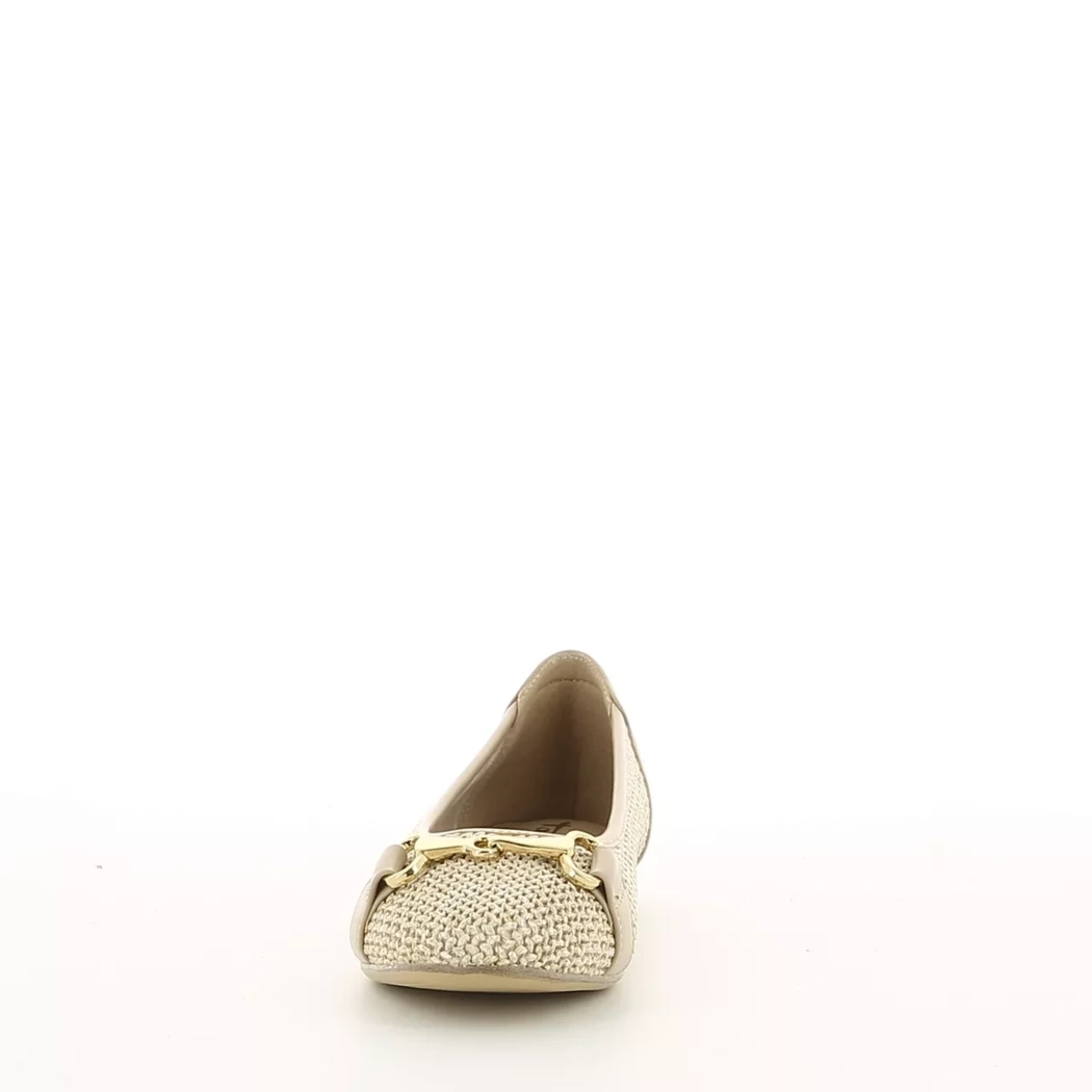 Image (5) de la chaussures Tamaris - Ballerines Taupe en Textile