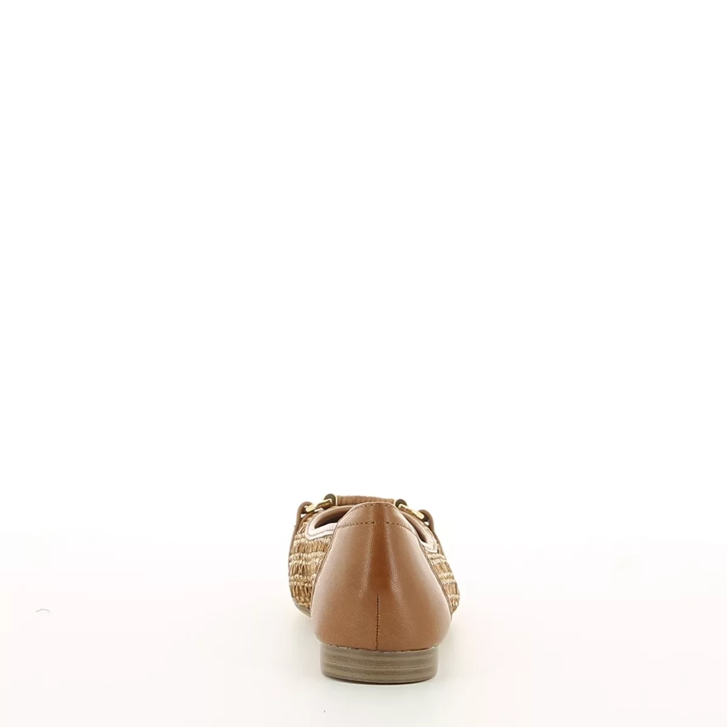 Image (3) de la chaussures Tamaris - Ballerines Cuir naturel / Cognac en Textile