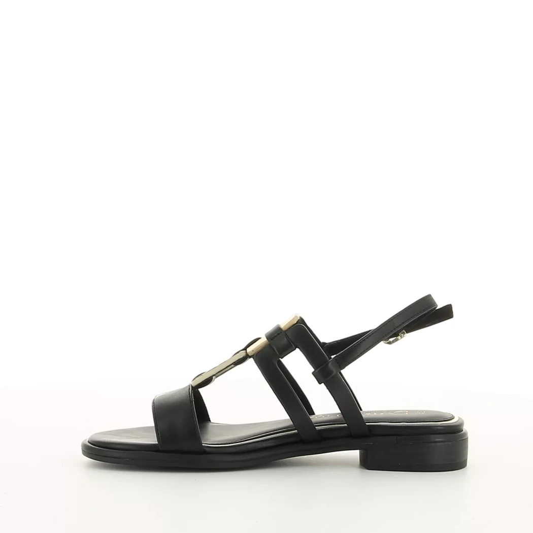Image (4) de la chaussures Marco Tozzi - Sandales et Nu-Pieds Noir en Cuir synthétique