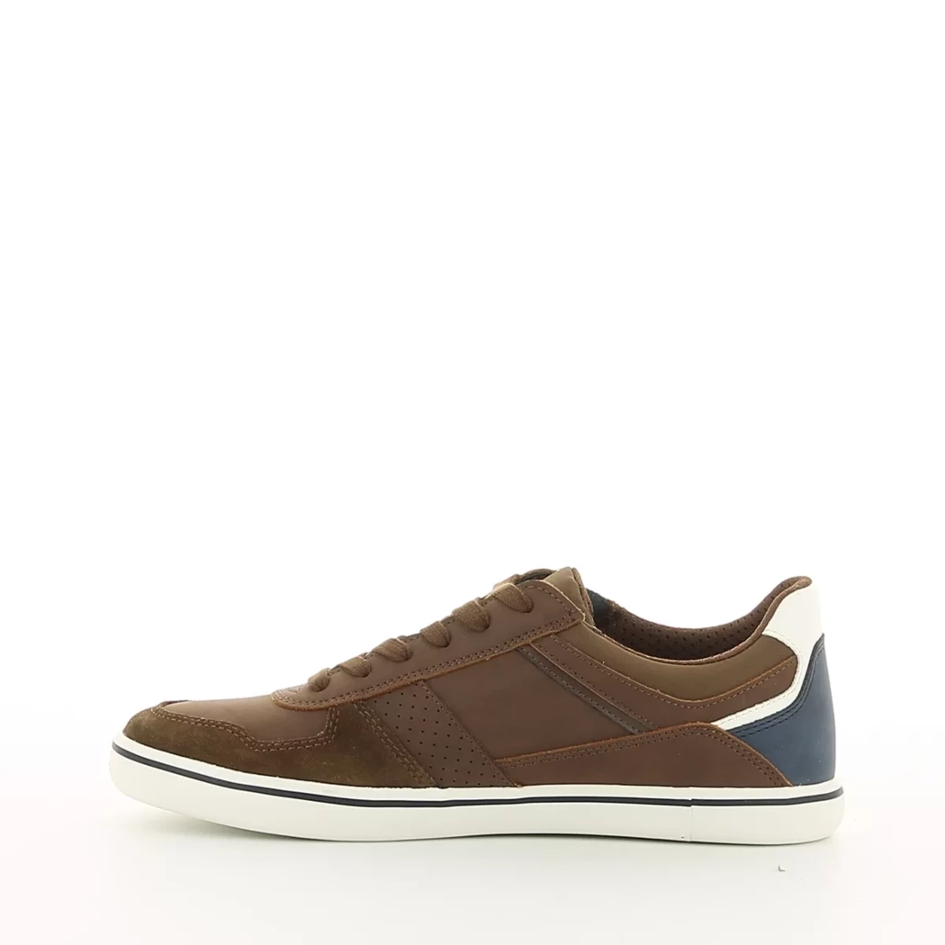 Image (4) de la chaussures Geox - Baskets Cuir naturel / Cognac en Multi-Matières