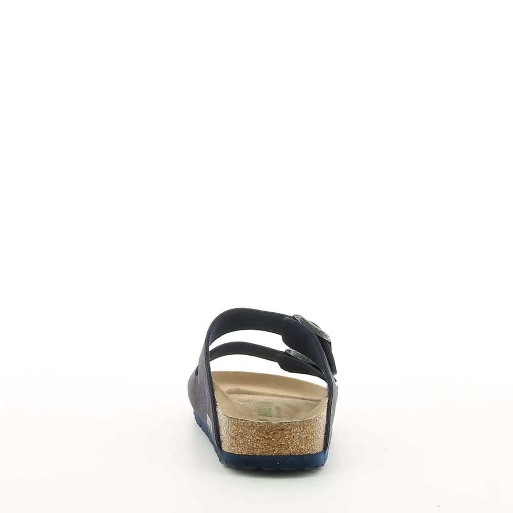 Image (3) de la chaussures Birkenstock - Mules et Sabots Bleu en Cuir synthétique