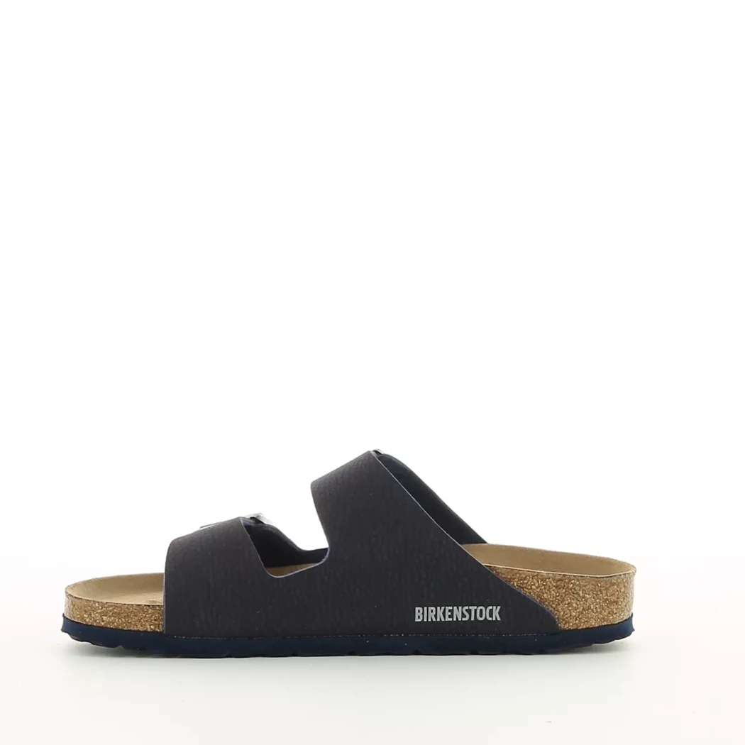 Image (4) de la chaussures Birkenstock - Mules et Sabots Bleu en Cuir synthétique