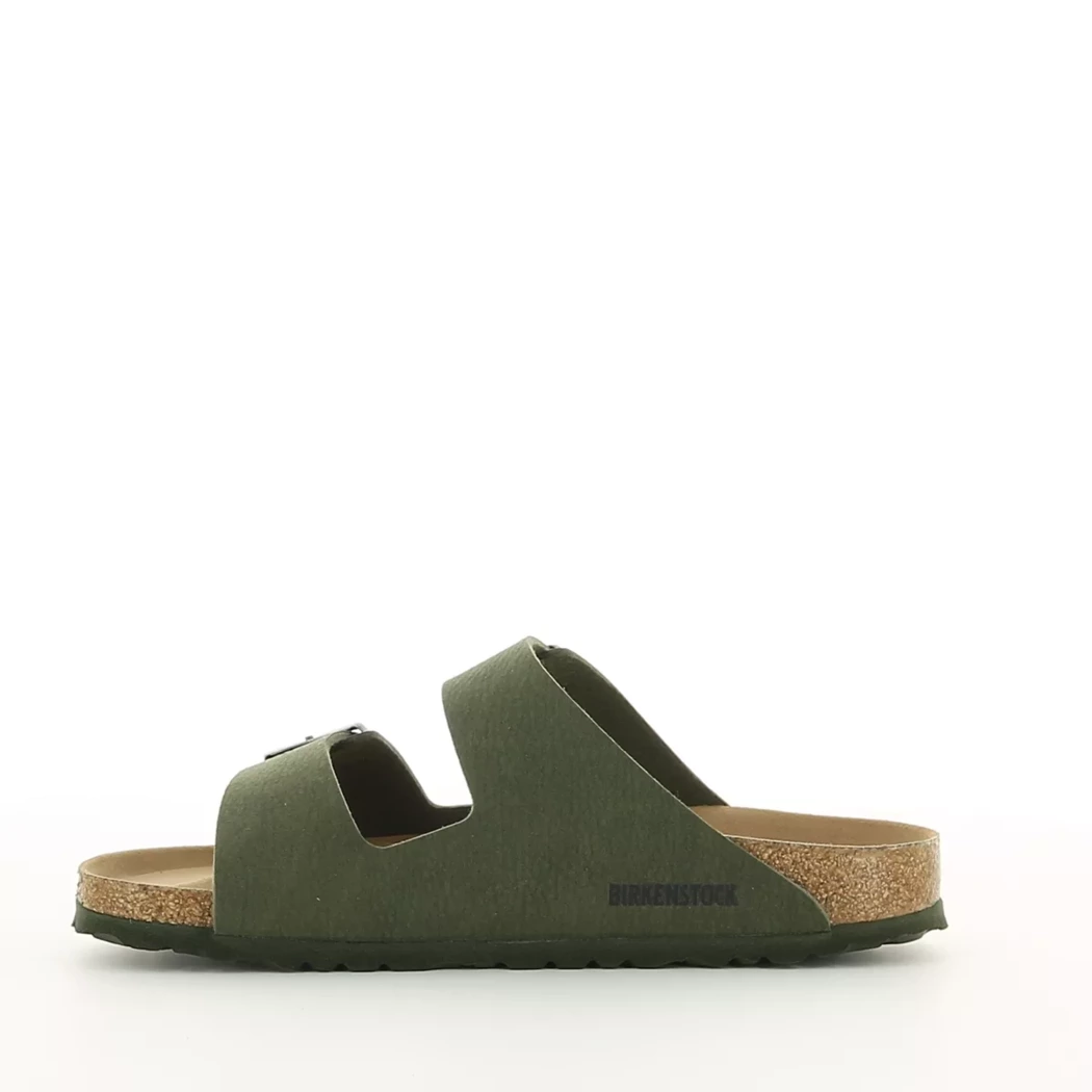 Image (4) de la chaussures Birkenstock - Mules et Sabots Vert en Cuir synthétique
