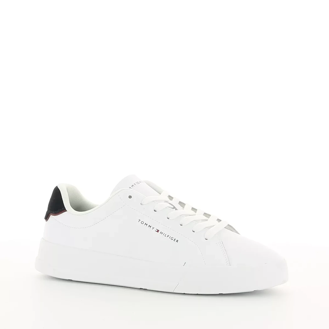 Image (1) de la chaussures Tommy Hilfiger - Baskets Blanc en Cuir