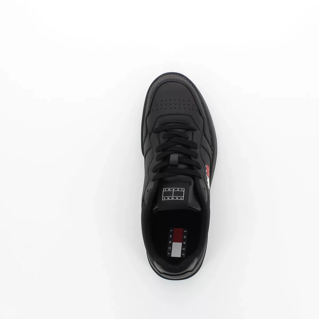 Image (6) de la chaussures Tommy Hilfiger - Baskets Noir en Cuir