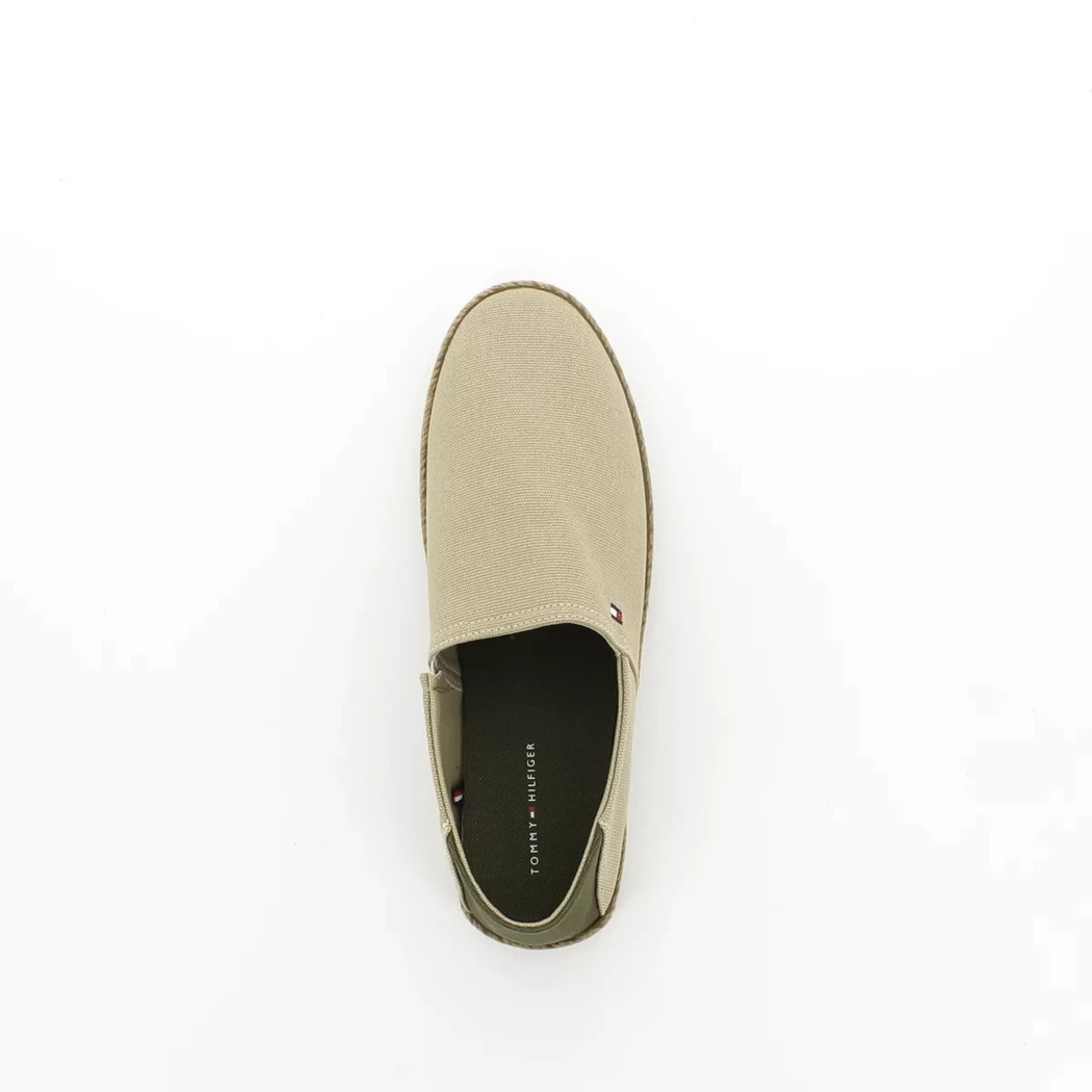 Image (6) de la chaussures Tommy Hilfiger - Espadrilles Beige en Textile