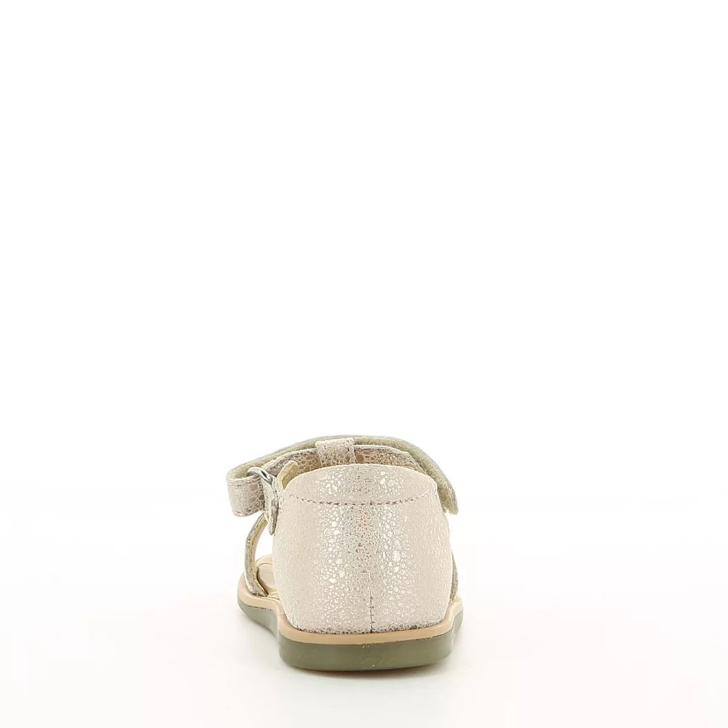 Image (3) de la chaussures Shoo pom - Sandales et Nu-Pieds Beige en Cuir nubuck