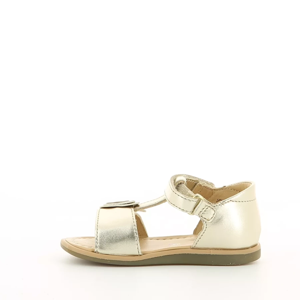 Image (4) de la chaussures Shoo pom - Sandales et Nu-Pieds Or / Bronze / Platine en Cuir