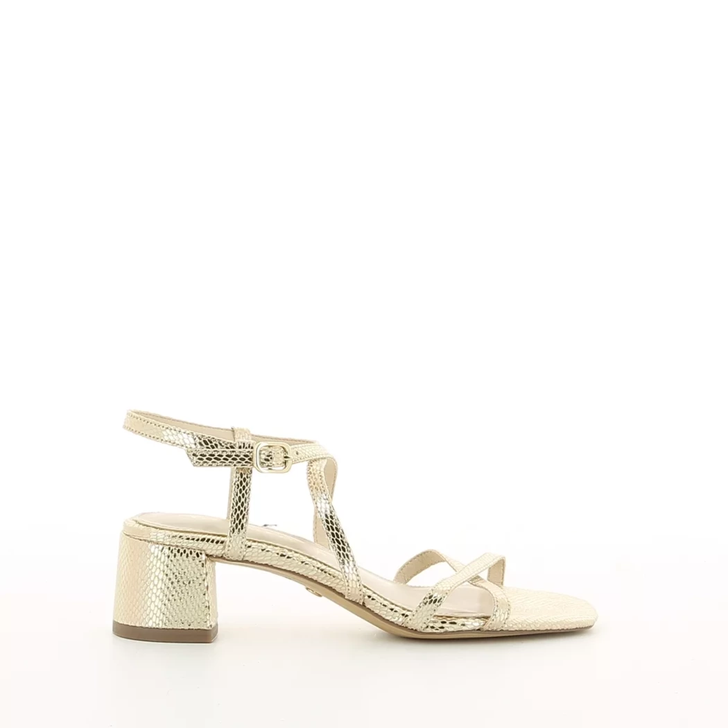 Image (2) de la chaussures Tamaris - Sandales et Nu-Pieds Or / Bronze / Platine en Cuir synthétique