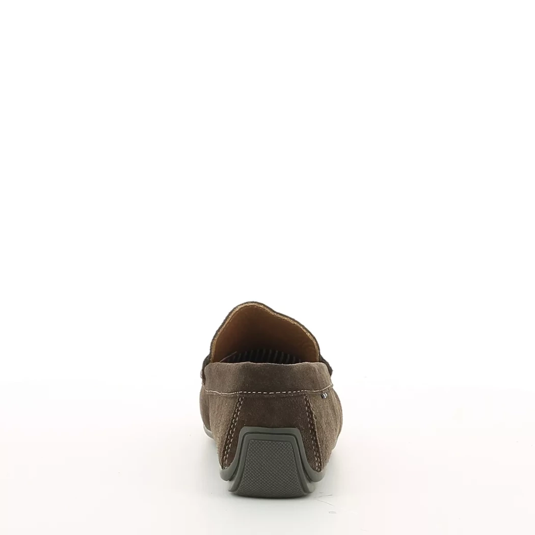 Image (3) de la chaussures Midtown District - Mocassins Marron en Cuir nubuck
