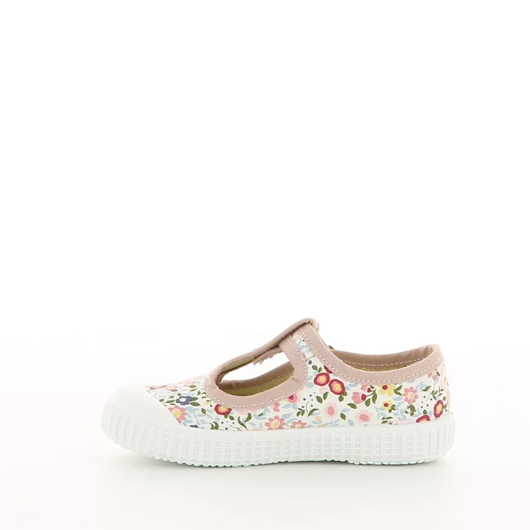 Image (4) de la chaussures Kmins - Sandales et Nu-Pieds Rose en Textile