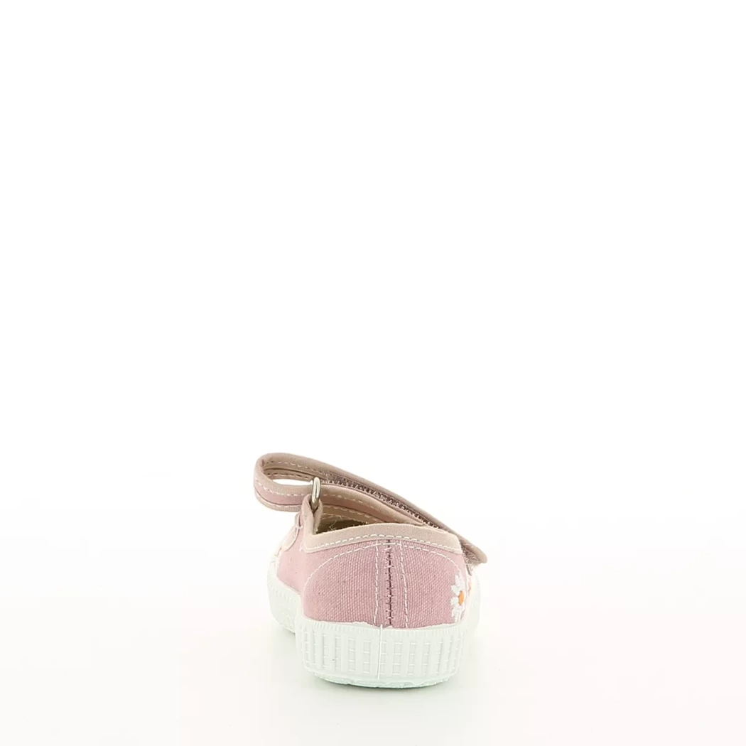 Image (3) de la chaussures Kmins - Ballerines Rose en Textile