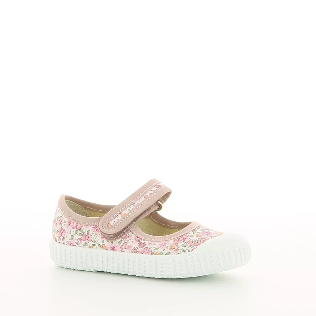 Image (1) de la chaussures Kmins - Ballerines Rose en Textile