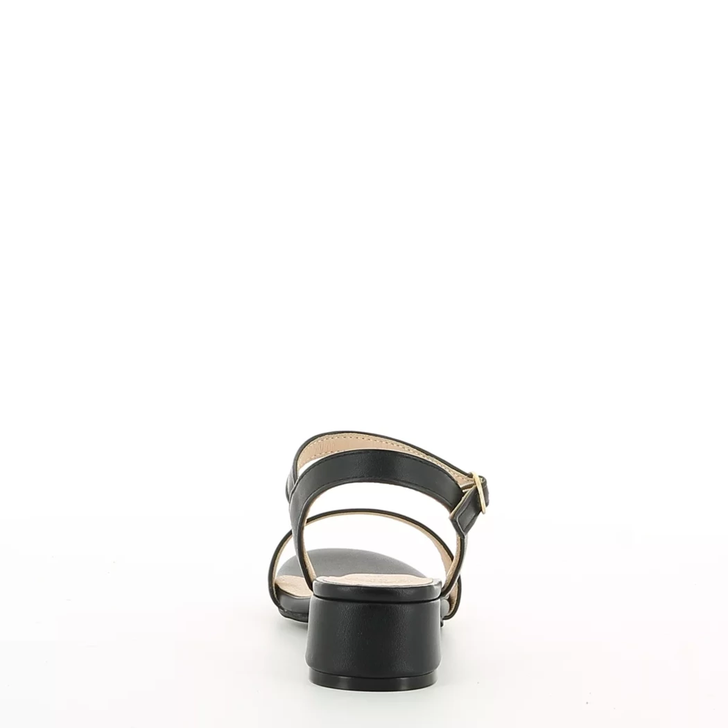 Image (3) de la chaussures Pretty Stories - Sandales et Nu-Pieds Noir en Cuir synthétique