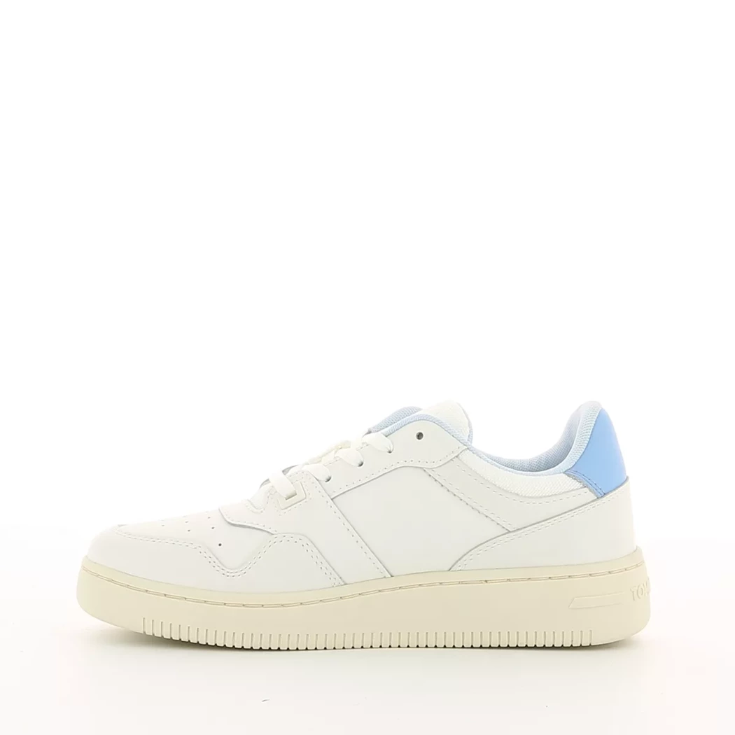 Image (4) de la chaussures Tommy jeans - Baskets Blanc en Cuir