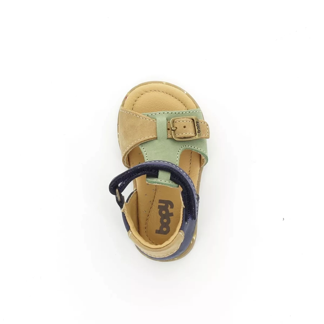Image (6) de la chaussures Bopy - Sandales et Nu-Pieds Vert en Cuir nubuck
