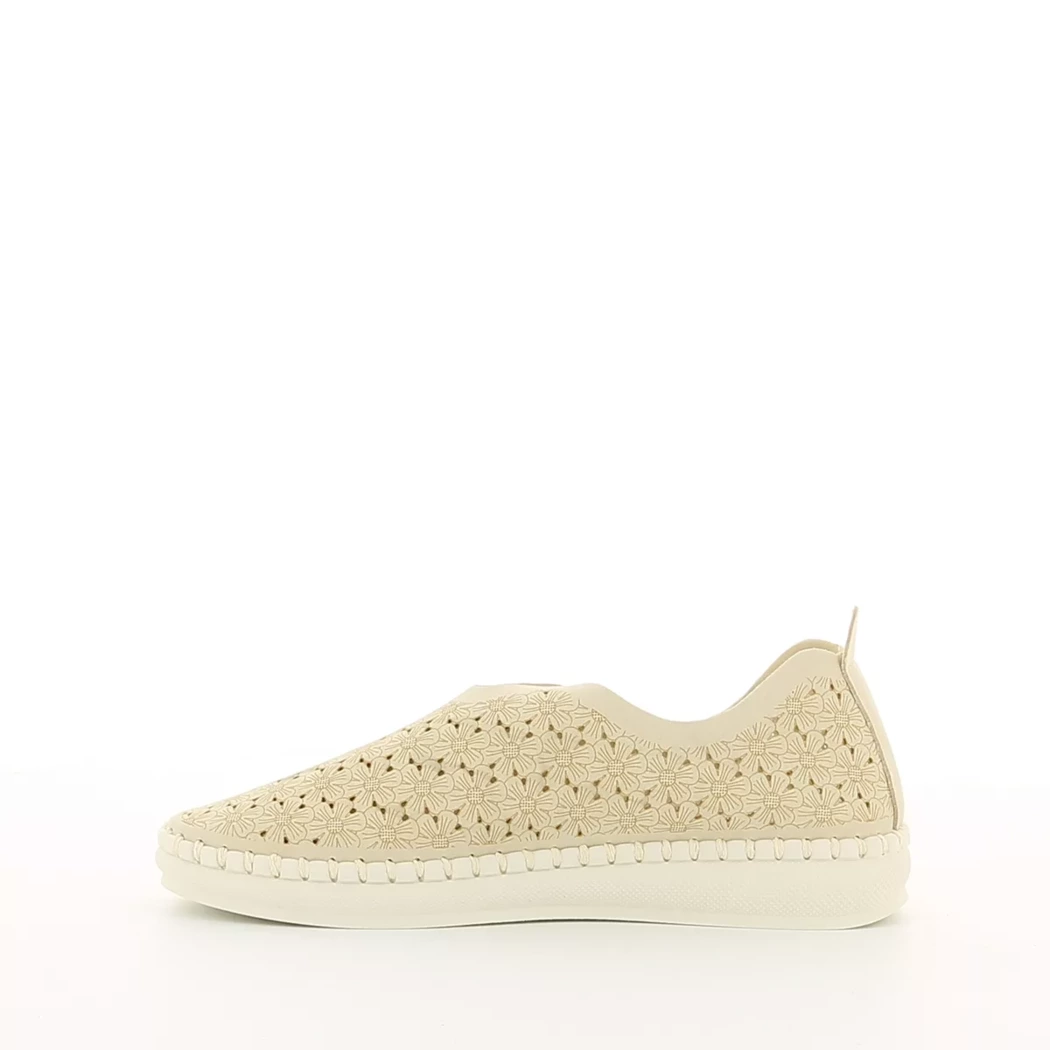 Image (4) de la chaussures Amarpies - Baskets Beige en Cuir synthétique