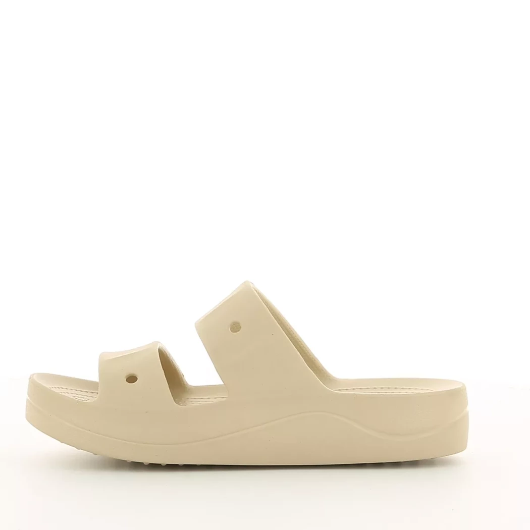 Image (4) de la chaussures Crocs - Mules et Sabots Beige en Caoutchouc