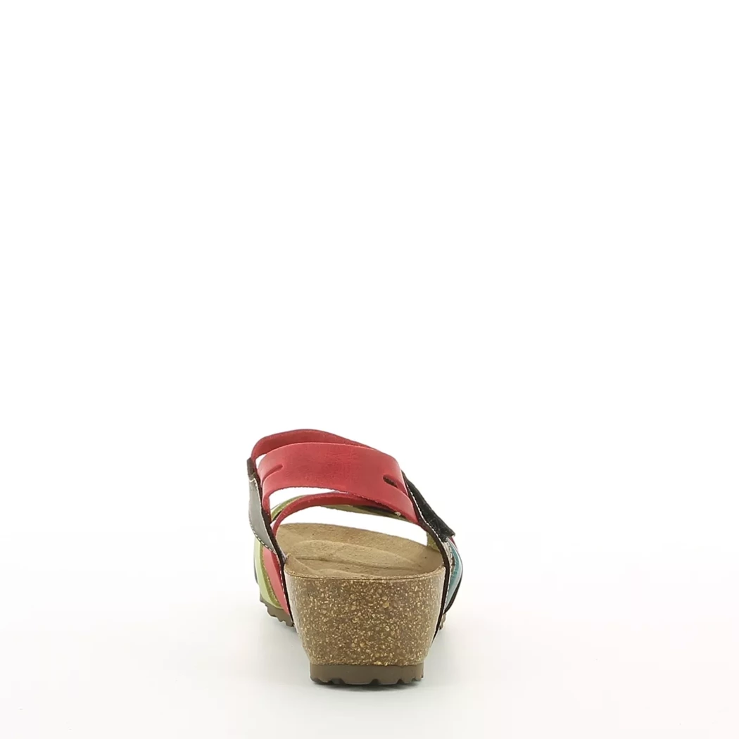 Image (3) de la chaussures Inter Bios - Sandales et Nu-Pieds Multicolore en Cuir