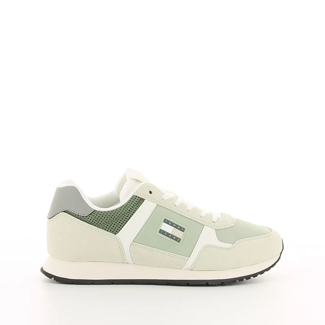 Image (2) de la chaussures Tommy jeans - Baskets Vert en Multi-Matières