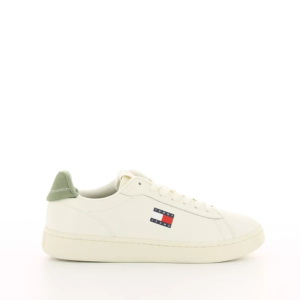 Image (2) de la chaussures Tommy jeans - Baskets Blanc en Cuir