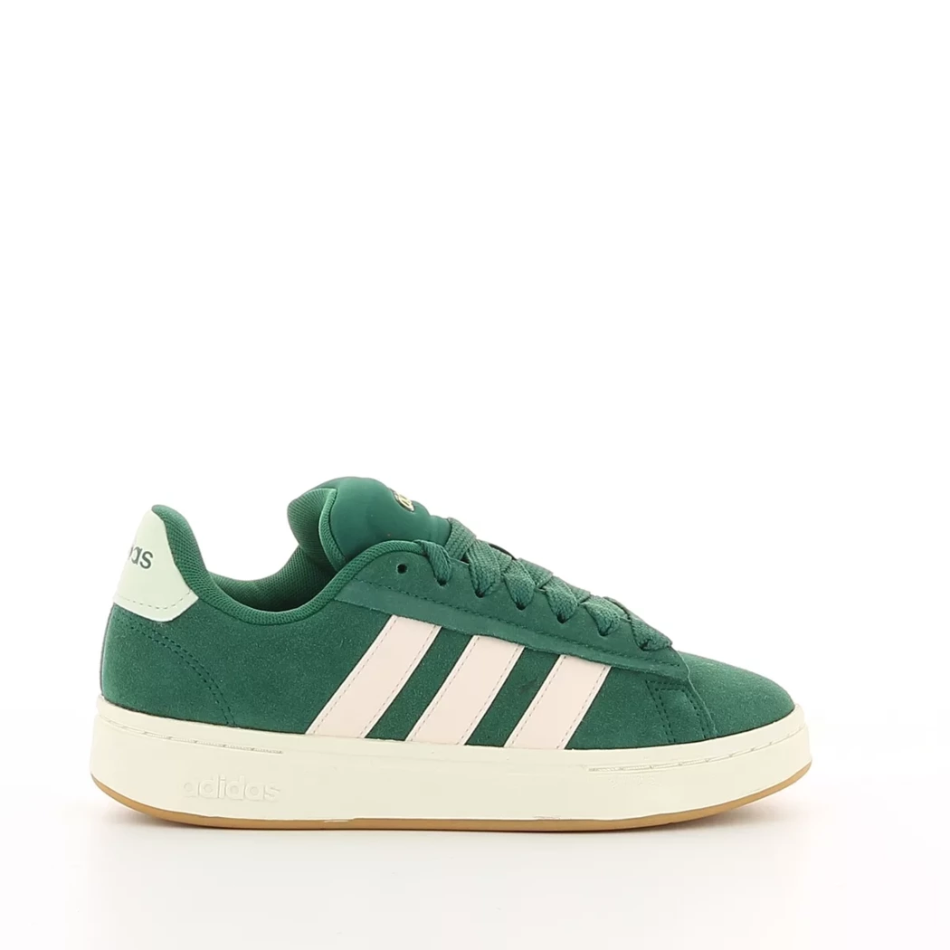 Image (2) de la chaussures Adidas - Baskets Vert en Cuir nubuck