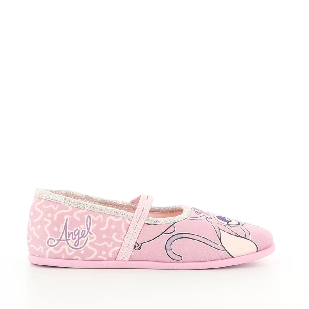 Image (2) de la chaussures Stitch - Pantoufles et Chaussons Rose en Textile