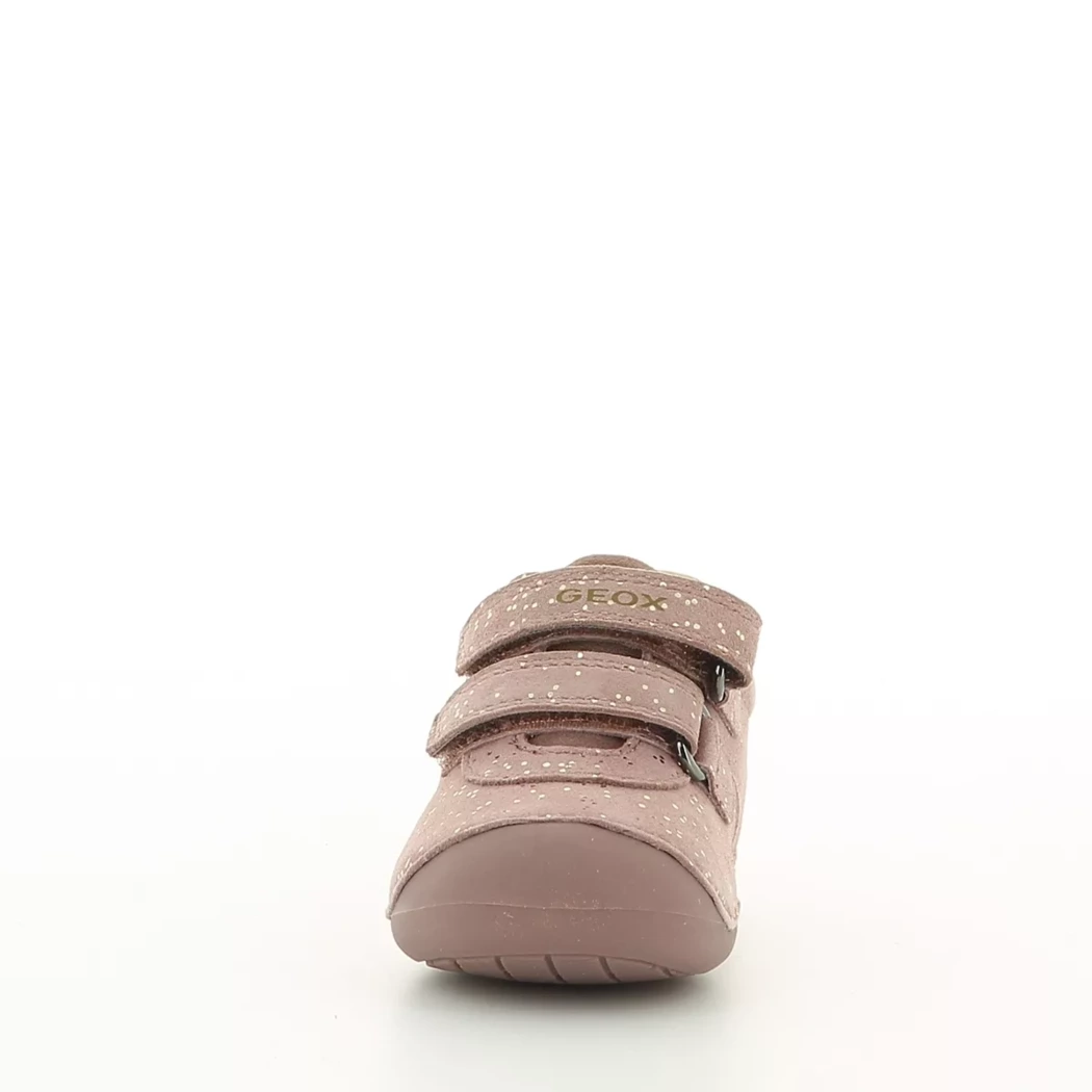 Image (5) de la chaussures Geox - Bottines Rose en Cuir nubuck