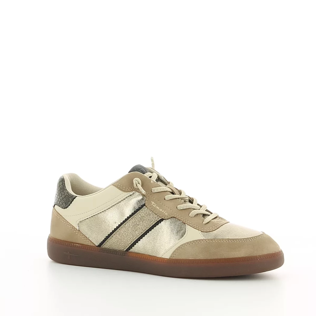 Image (1) de la chaussures Tamaris - Baskets Taupe en Multi-Matières