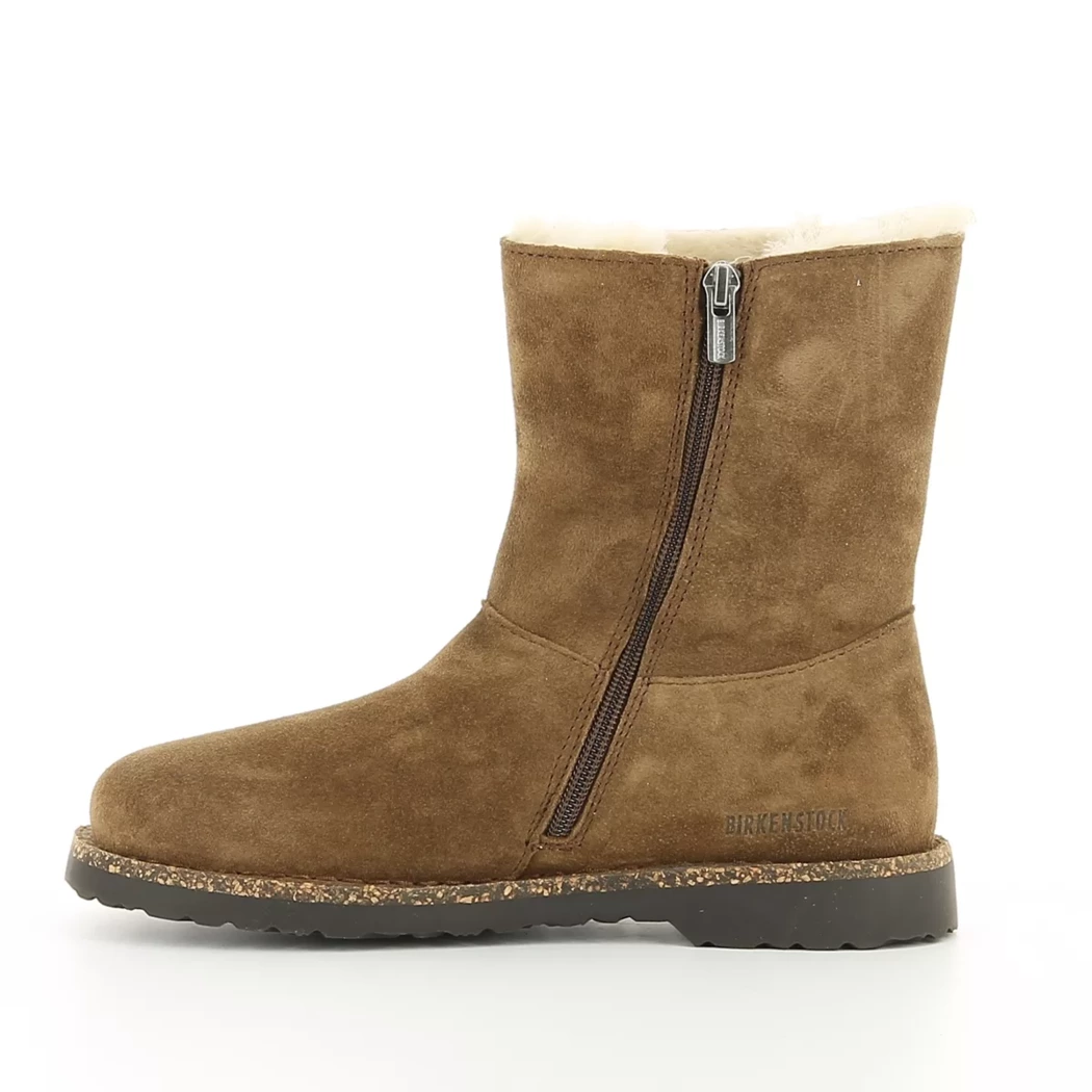 Image (4) de la chaussures Birkenstock - Boots Cuir naturel / Cognac en Cuir nubuck