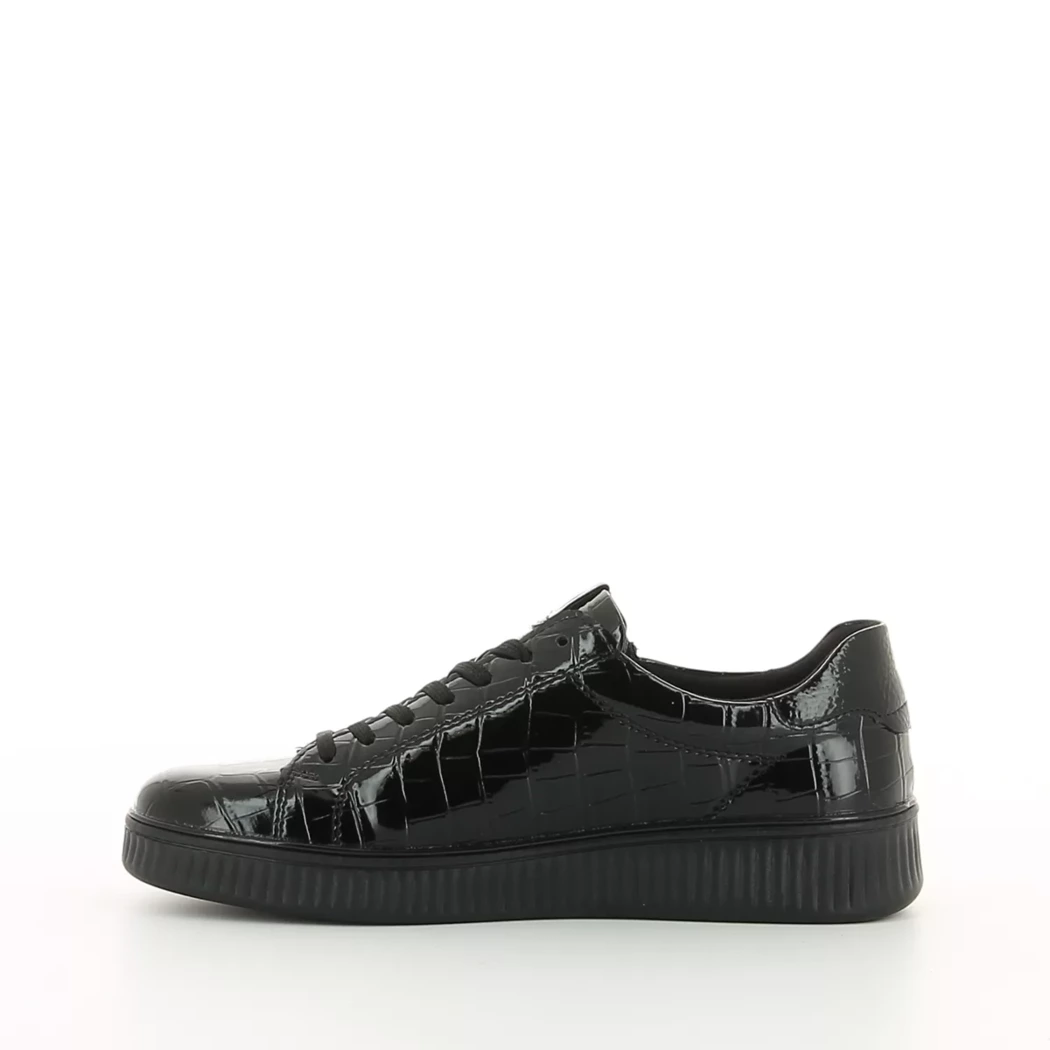 Image (4) de la chaussures Remonte - Baskets Noir en Cuir vernis