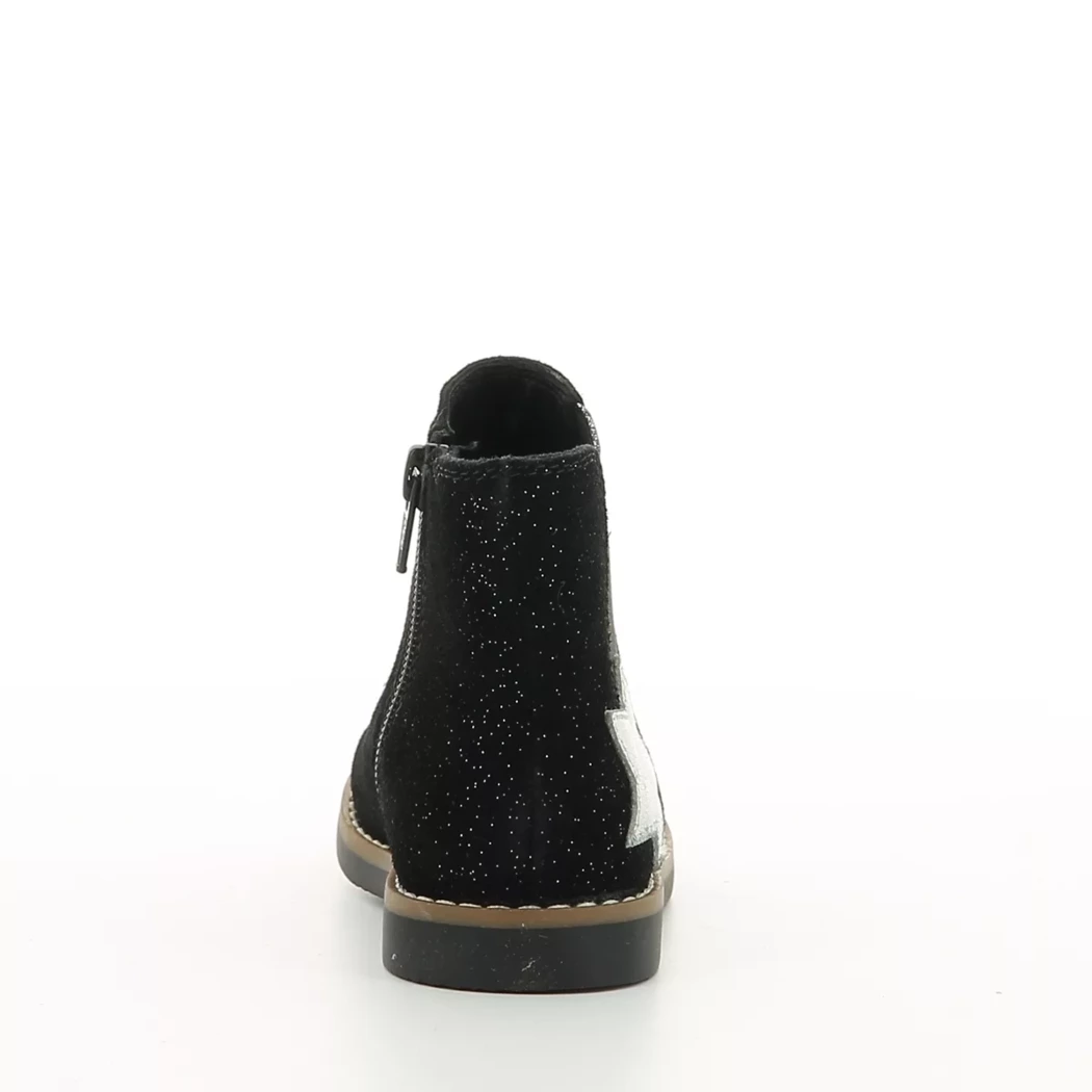 Image (3) de la chaussures Les Fees de Bengale - Boots Noir en Cuir