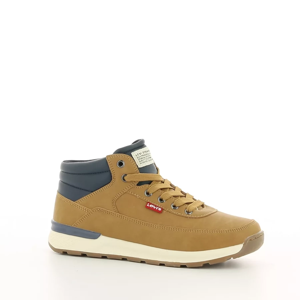Image (1) de la chaussures Levi's - Bottines Cuir naturel / Cognac en Cuir synthétique