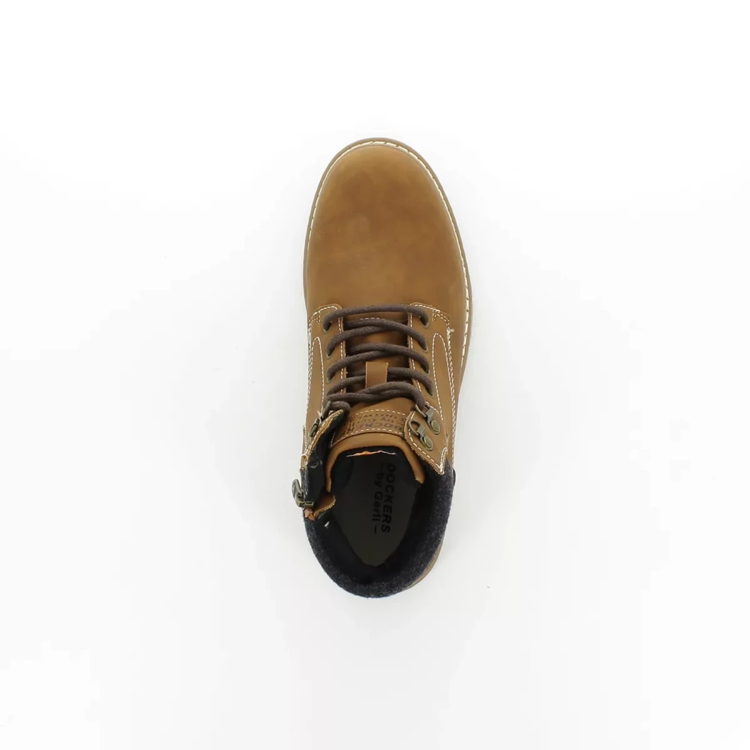Image (6) de la chaussures Dockers - Bottines Marron en Cuir synthétique