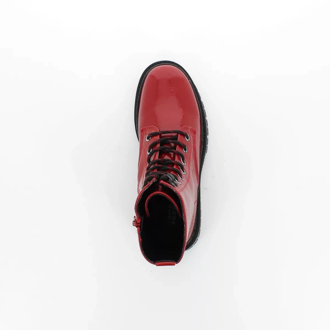 Image (6) de la chaussures Dockers - Bottines Rouge en Cuir synthétique