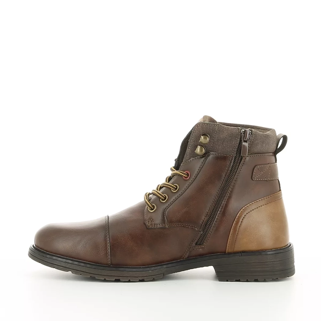 Image (4) de la chaussures Campus - Bottines Marron en Cuir synthétique