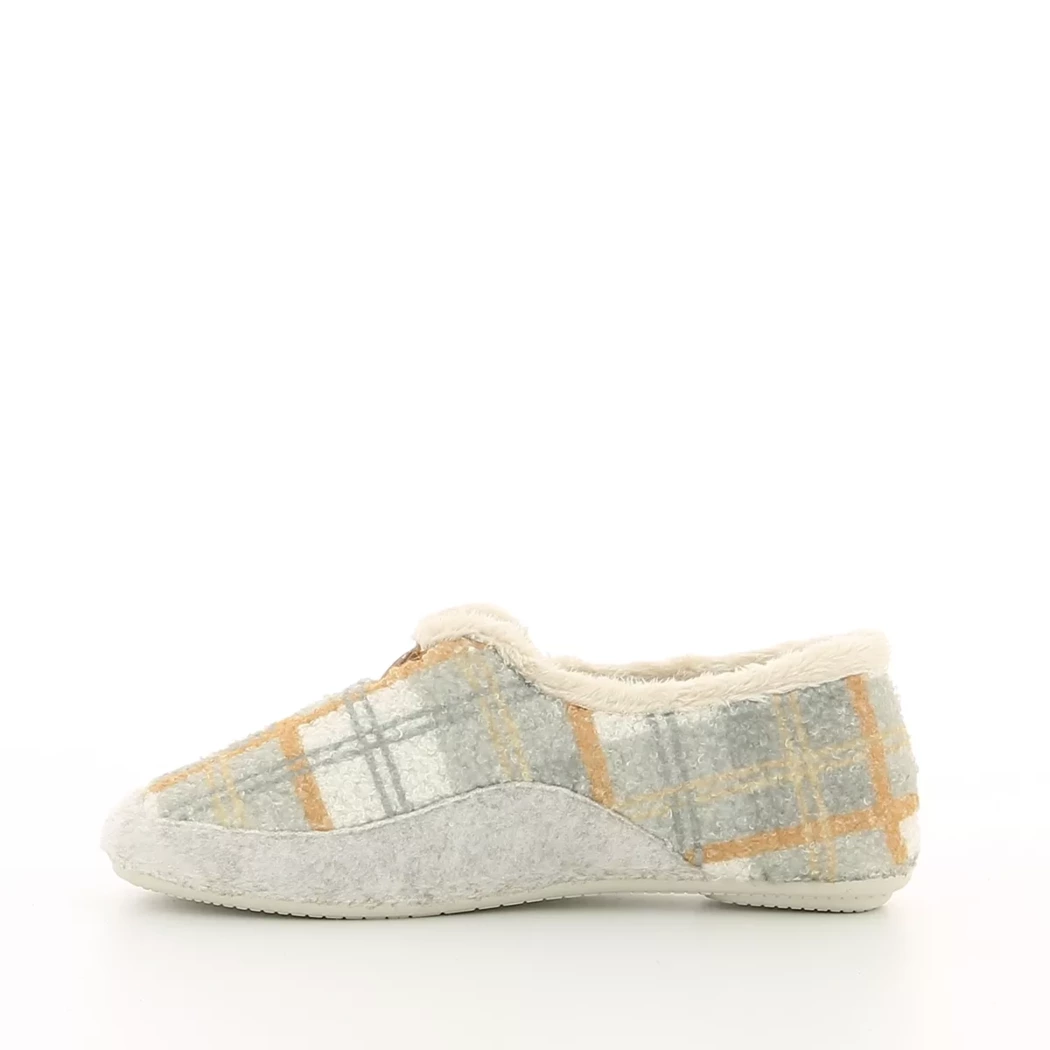 Image (4) de la chaussures OUF!... - Pantoufles et Chaussons Gris en Textile