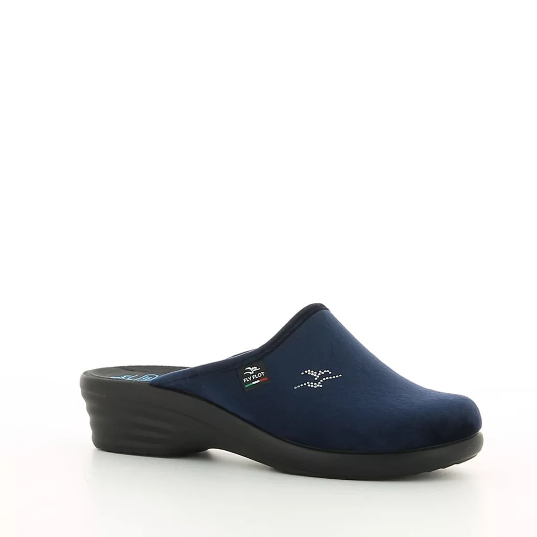 Image (1) de la chaussures Fly Flot - Pantoufles et Chaussons Bleu en Textile