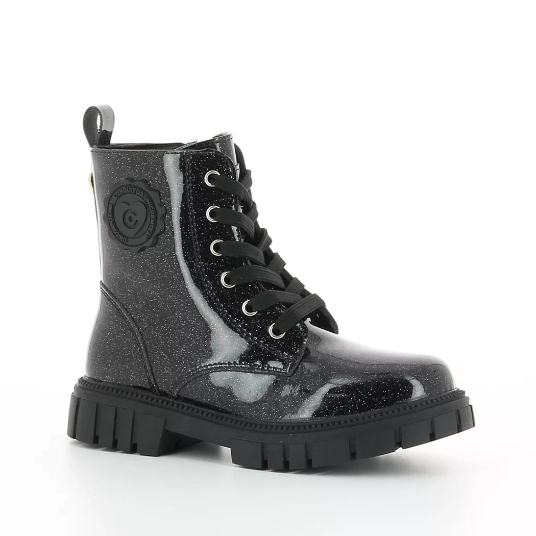 Image (1) de la chaussures Conguitos - Bottines Noir en Cuir synthétique