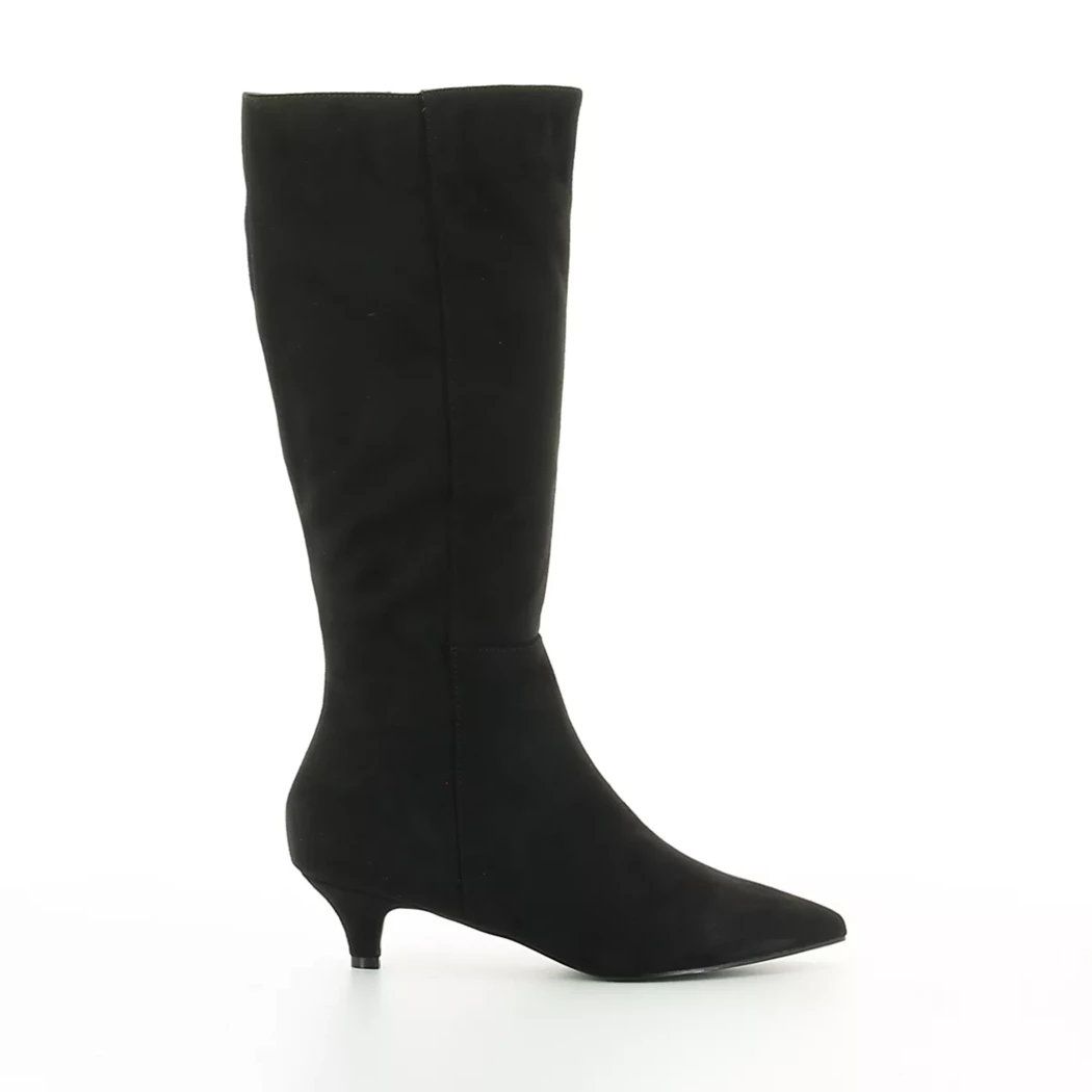 Image (2) de la chaussures Smart Standard - Bottes Noir en Cuir synthétique
