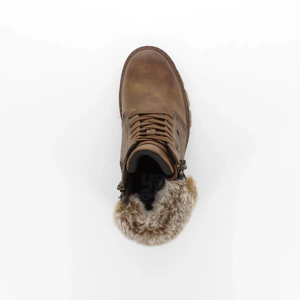 Image (6) de la chaussures Xti - Bottines Cuir naturel / Cognac en Cuir synthétique