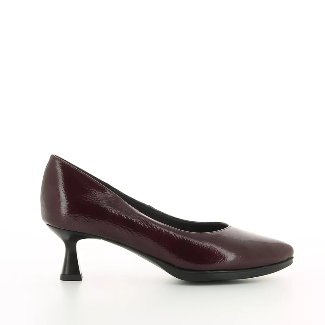 Image (2) de la chaussures Desiree - Escarpins Bordeaux en Cuir vernis