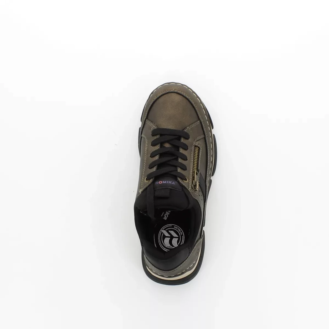 Image (6) de la chaussures Romika - Baskets Or / Bronze / Platine en Cuir synthétique